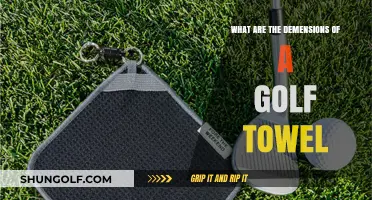 Golf Towel Dimensions: Size Guide for Every Golfer's Needs