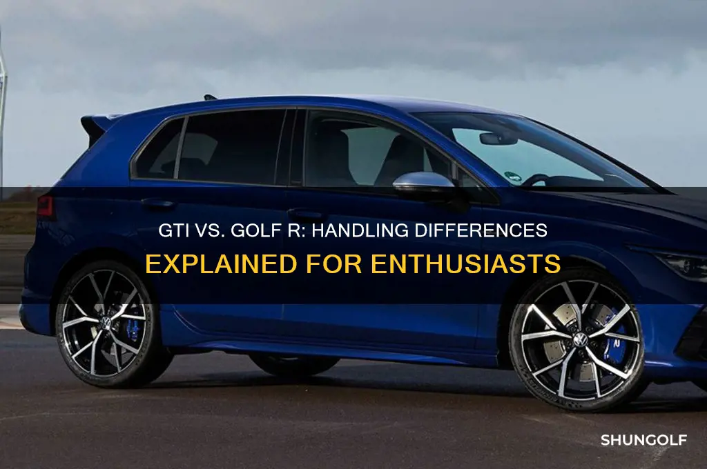 what are the difference of handling gti and golf r