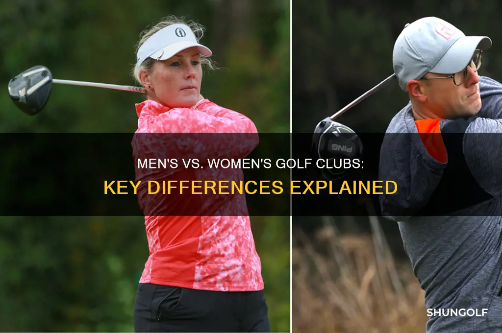 what are the differences between men