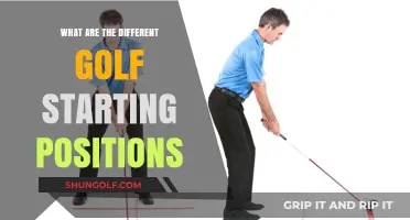Exploring the Various Stances: A Guide to Golf's Starting Positions
