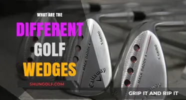 Golf Wedges: Types, Techniques, and Tricks