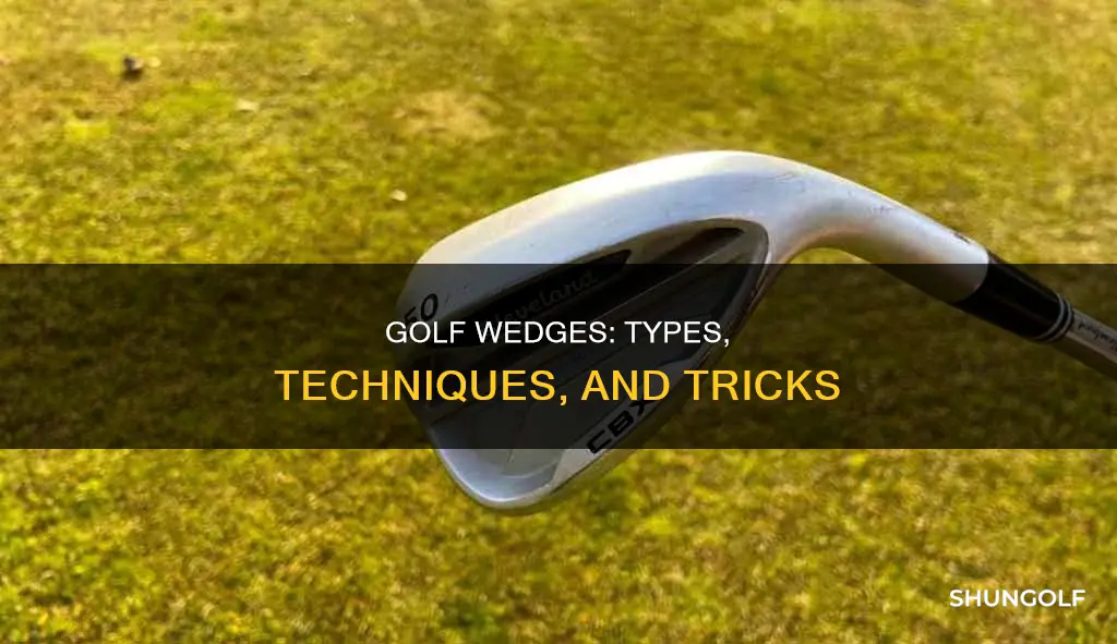 what are the different golf wedges