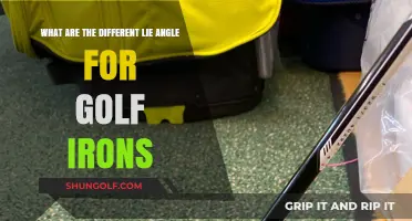 Mastering Golf Irons: Understanding Lie Angle Variations for Optimal Performance