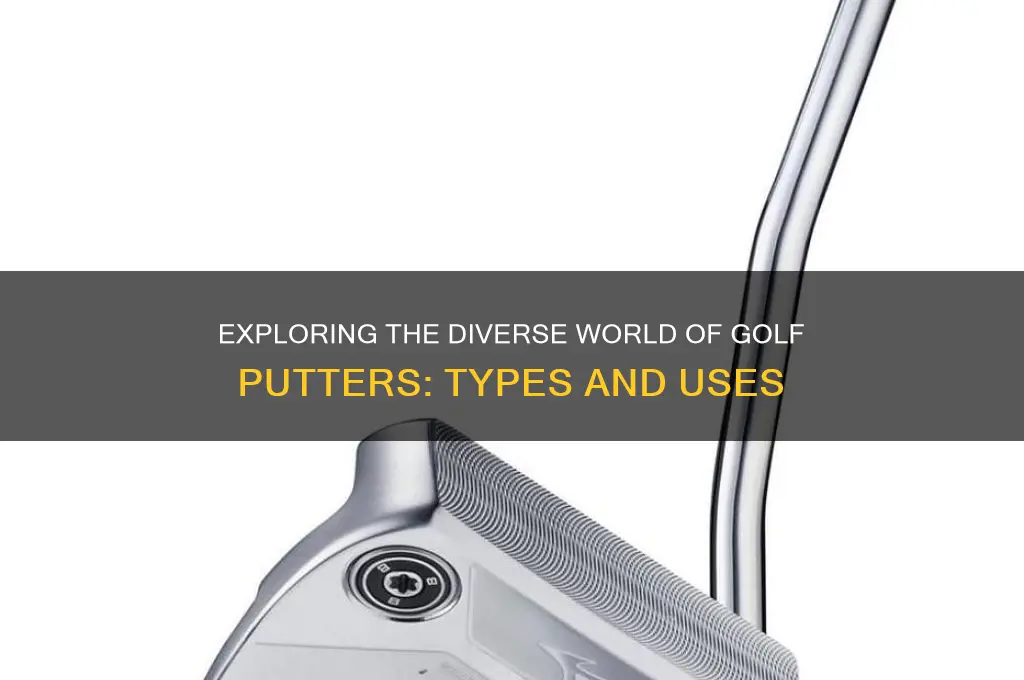what are the different types of golf putters