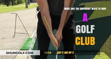 Mastering Your Golf Swing: Exploring Various Golf Club Grip Techniques