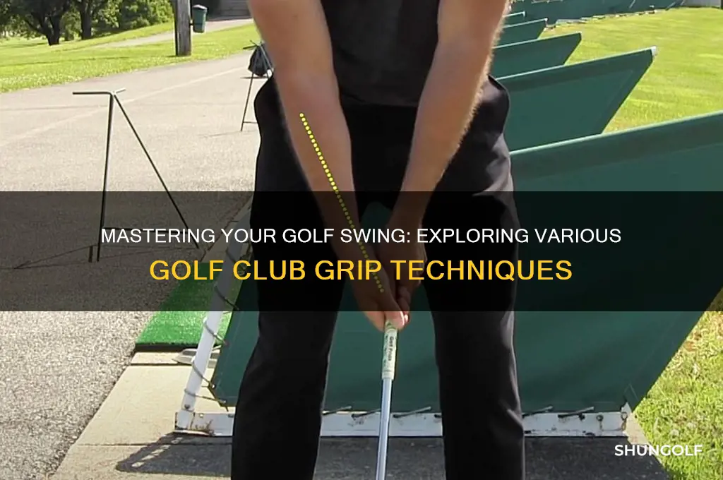 what are the different ways to grip a golf club