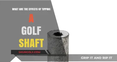 Exploring the Impact of Tipping a Golf Shaft: A Comprehensive Guide