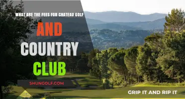 Chateau Golf and Country Club Membership Fees Explained