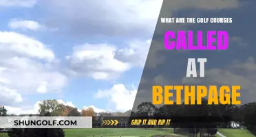 Exploring Bethpage's Iconic Golf Courses: Names and Highlights