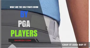 PGA Players' Golf Pants: Styles, Brands, and Performance Features