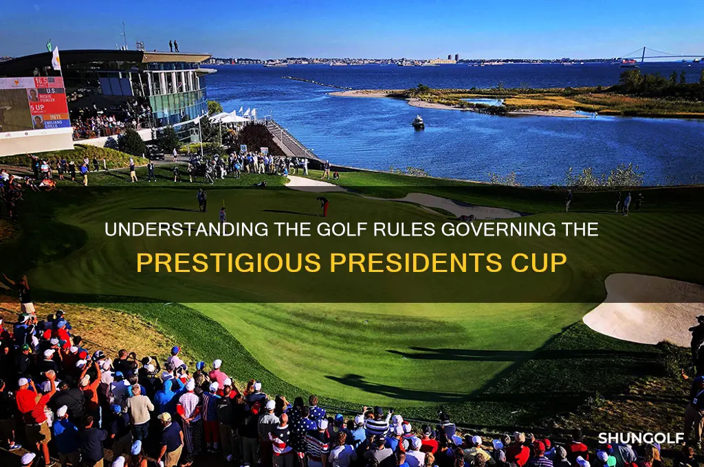 what are the golf rules for the presidents cup