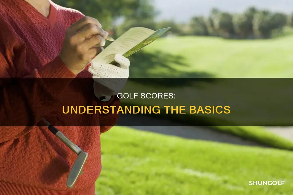 what are the golf scores