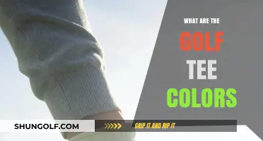 Tee Colors: Understanding Golf's Rainbow