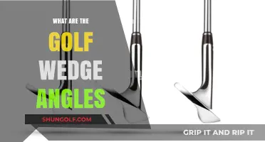 Golf Wedge Angles: Understanding the Basics