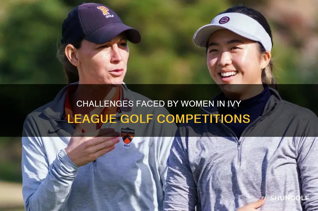 what are the handicaps of women ivy league golf