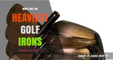 Unveiling the Heaviest Golf Irons: Power, Precision, and Performance