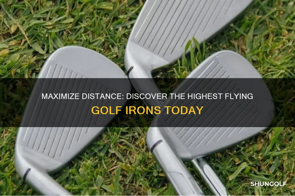 what are the highest flying irons in golf