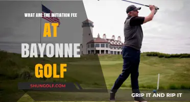 Bayonne Golf Club Initiation Fee: What You Need to Know