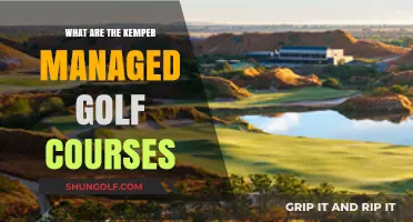 Discover Kemper Managed Golf Courses: Locations, Features, and Experiences