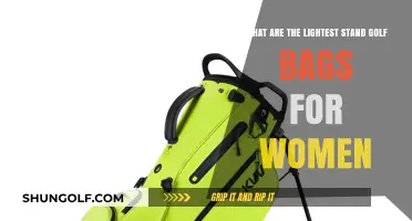 Top Lightweight Stand Golf Bags for Female Golfers