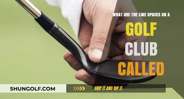 Understanding Golf Club Line Spaces: What Are Those Lines Called?