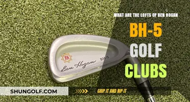 Ben Hogan BH-5 Golf Clubs: Exploring Their Loft Specifications