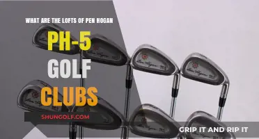 Pen Hogan PH-5 Golf Clubs: Exploring Their Loft Specifications