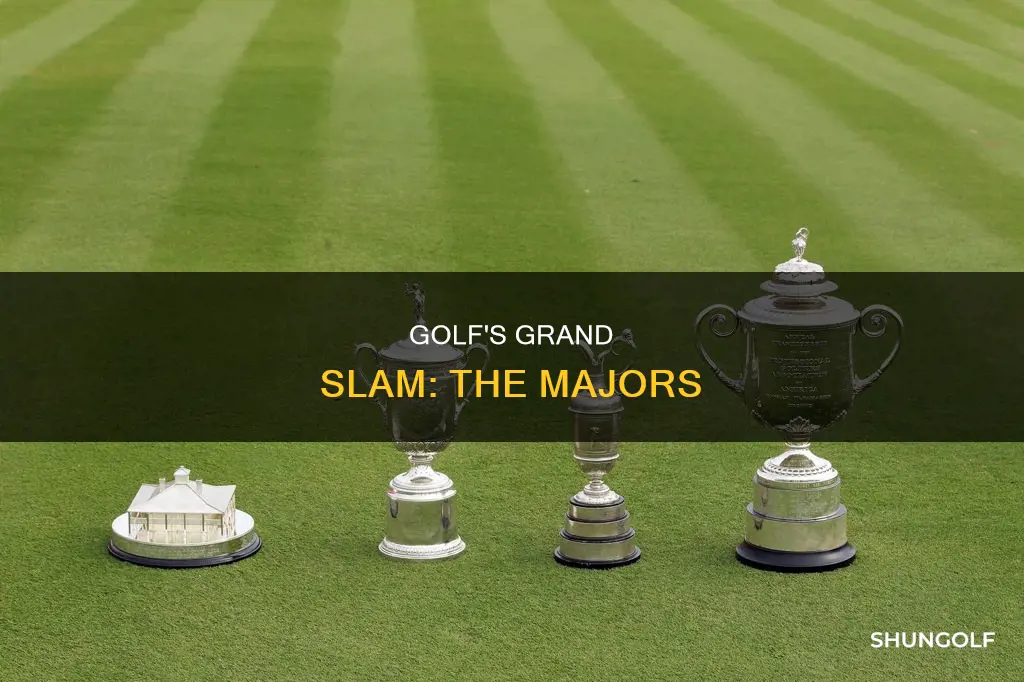 what are the major golf competitions