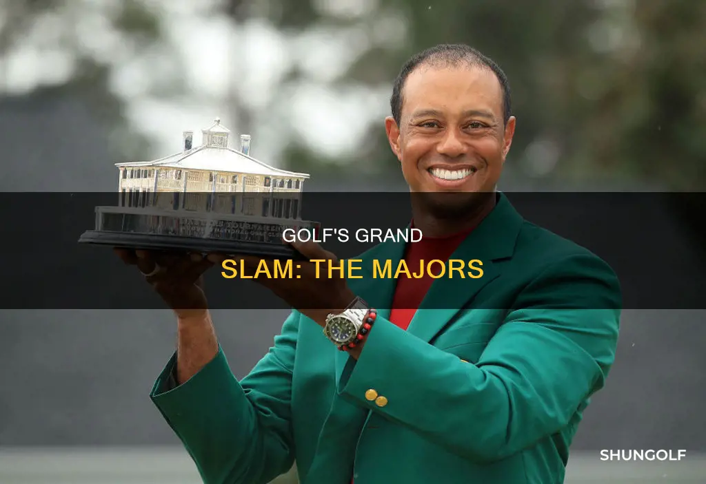 what are the major golf events