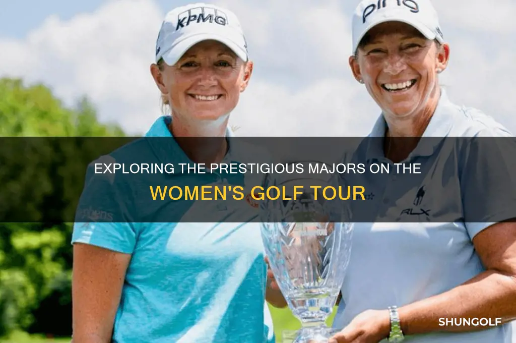 what are the majors on the women