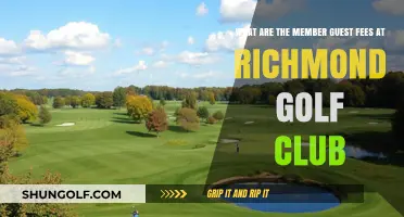 Richmond Golf Club Member Guest Fees: What You Need to Know