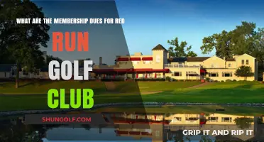 Red Run Golf Club Membership Dues: Costs and Benefits Explained