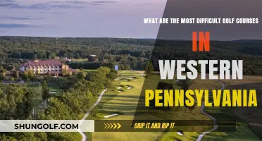 Western Pennsylvania's Toughest Golf Courses: A Challenge for Skilled Players