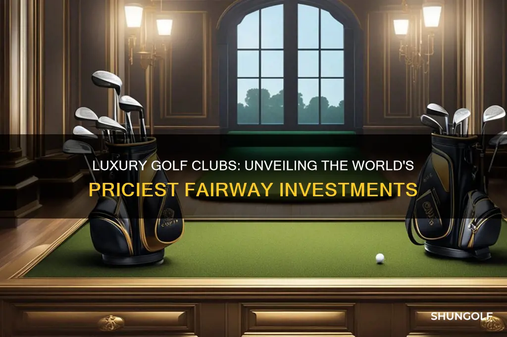 what are the most expensive golf clubs in the world