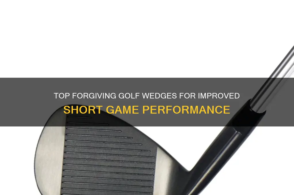 what are the most forgiving golf wedges