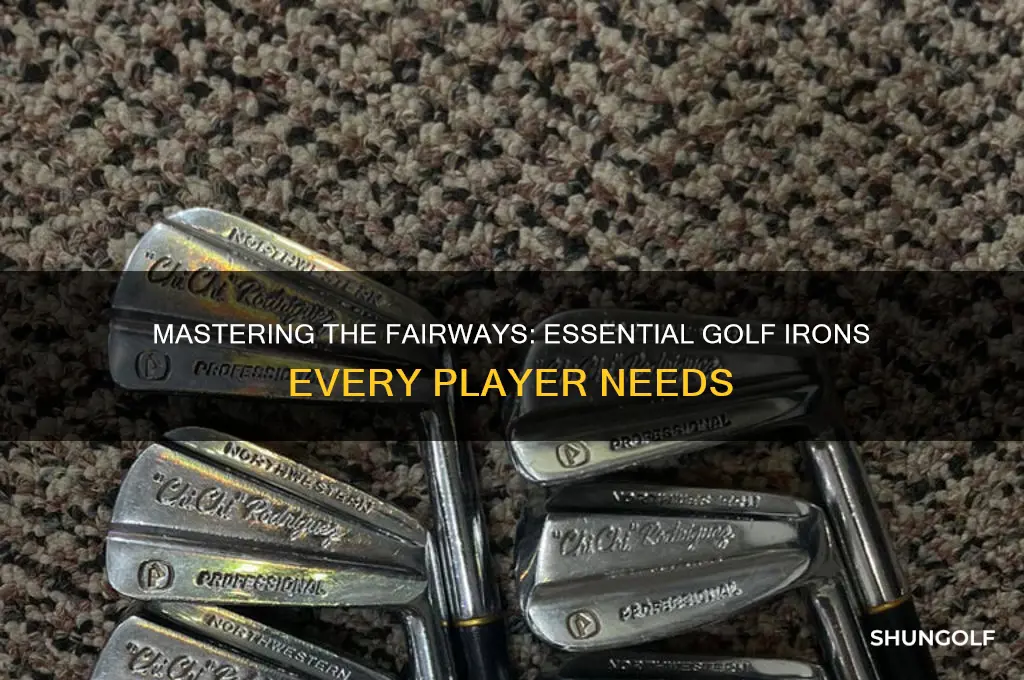 what are the most important irons in golf