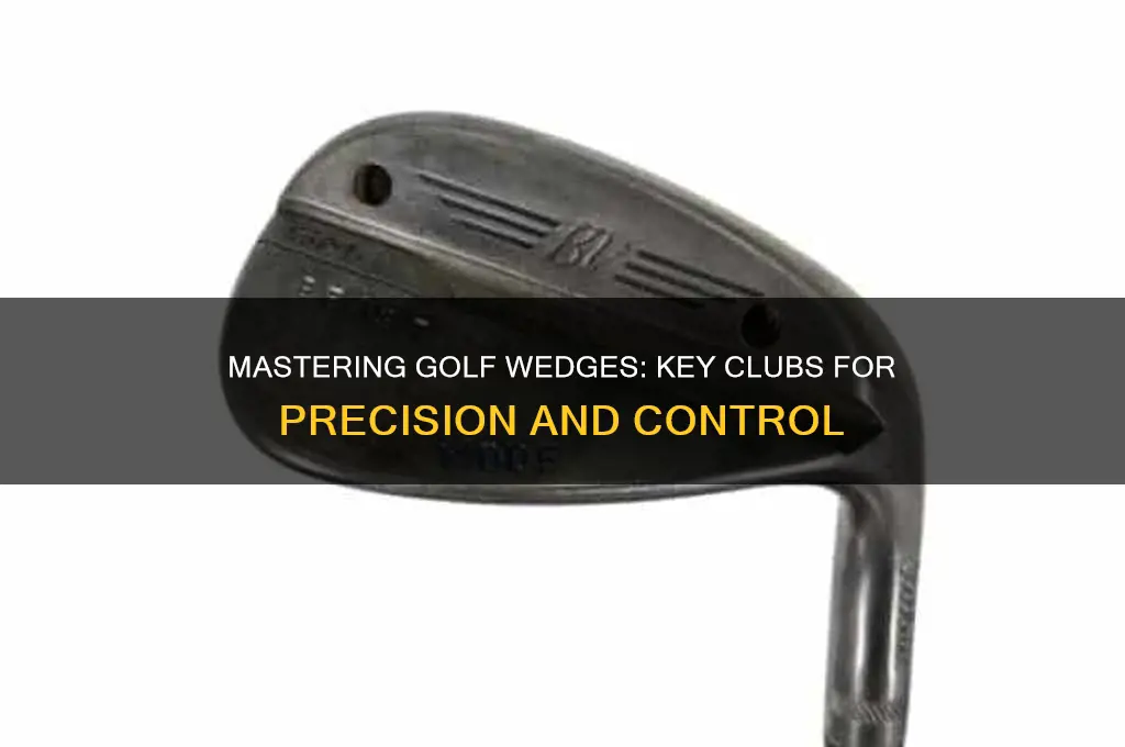 what are the most important wedges in golf