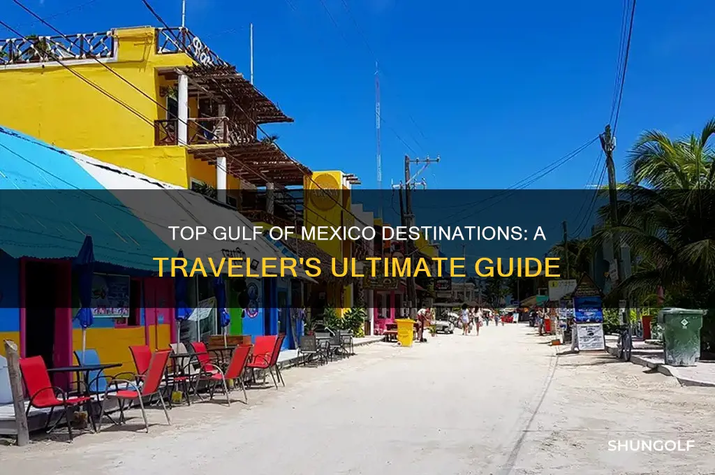 what are the most popular destinationds in golf of mexico
