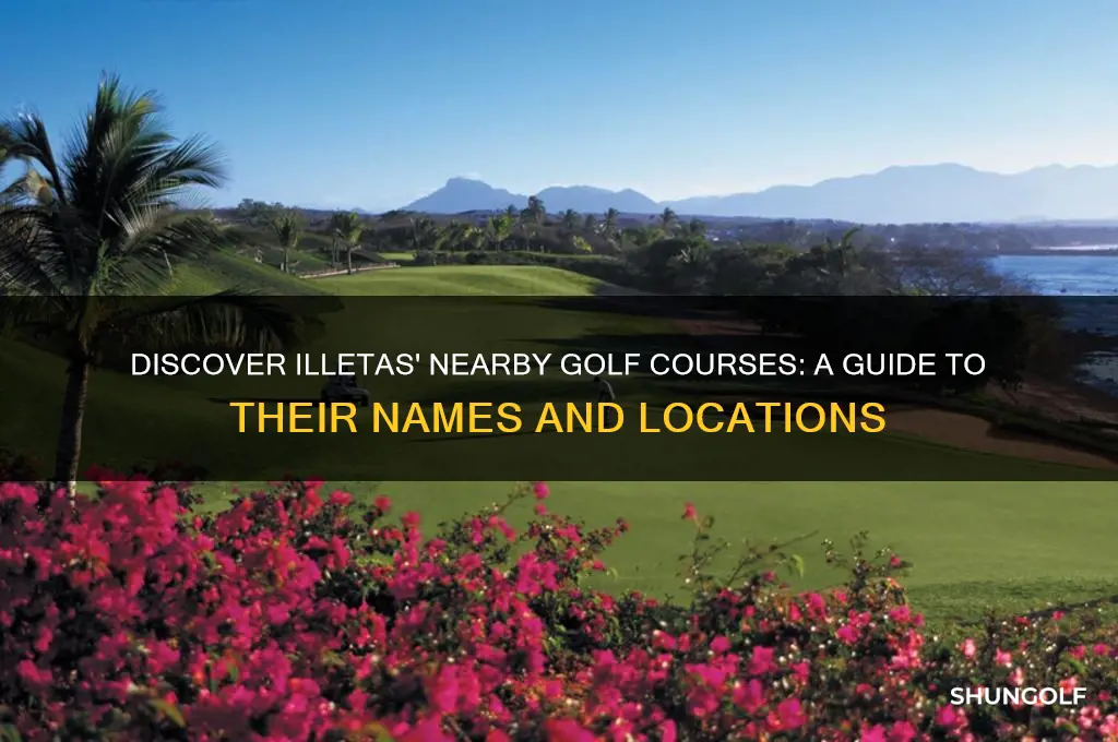 what are the names of the golf courses near illetas