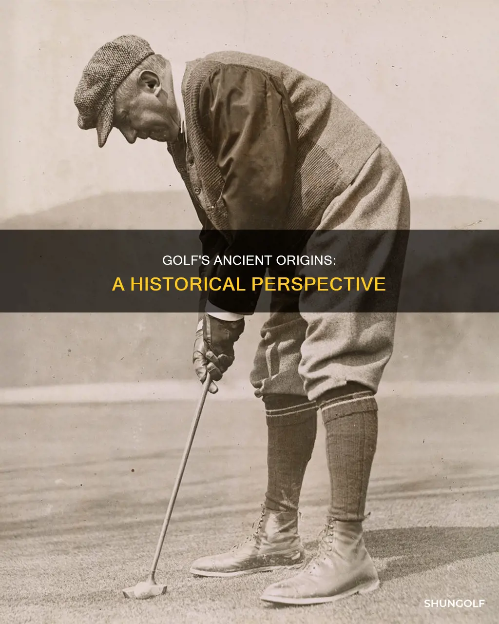 what are the origins of golf