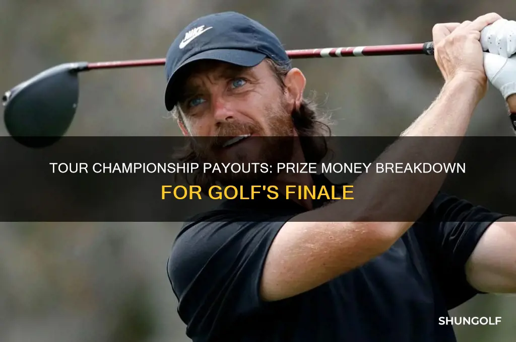 what are the payouts for the tour championship