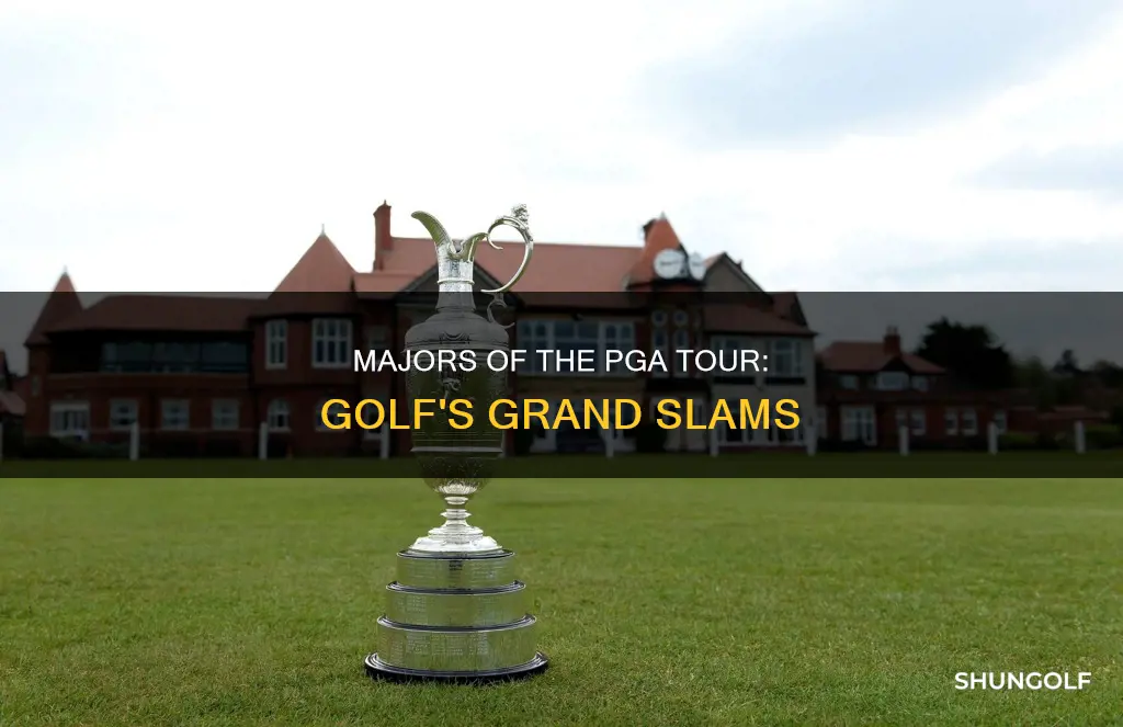 what are the pga tour majors