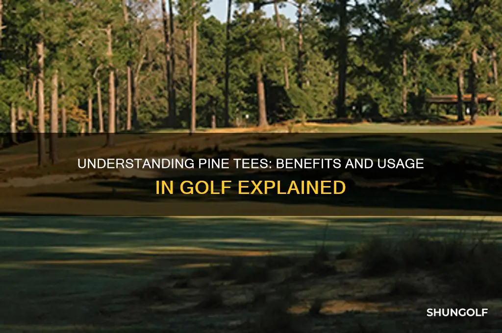 what are the pine tees in golf