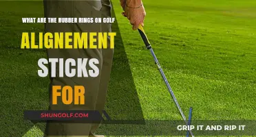 Rubber Rings on Golf Alignment Sticks: Purpose and Benefits Explained
