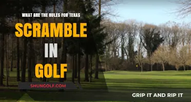 Texas Scramble Golf Rules: A Comprehensive Guide for Players