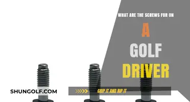Unlocking the Secrets of Golf Driver Screws: A Comprehensive Guide