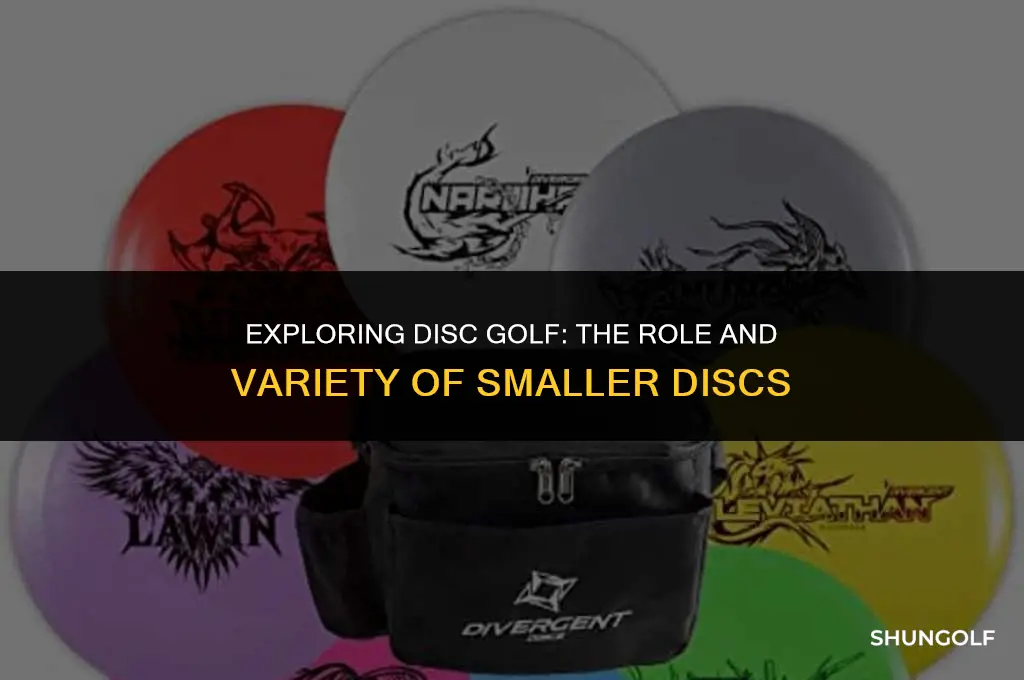 what are the smaller discs in disc golf