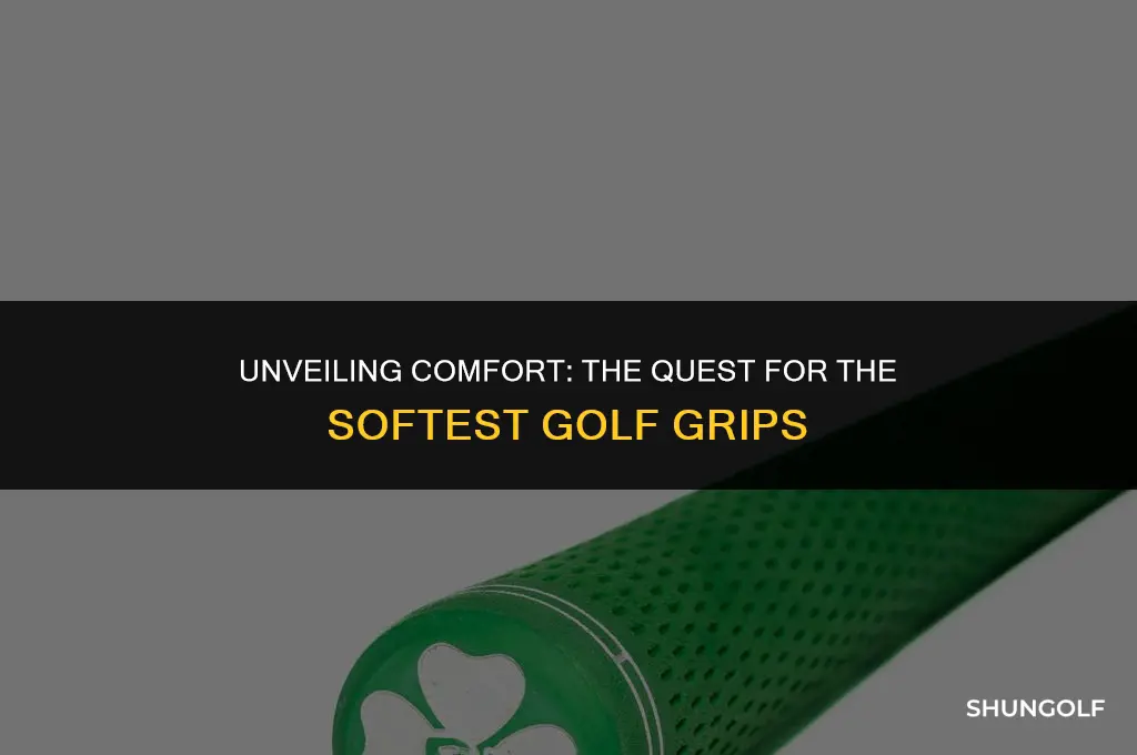 what are the softest golf grips