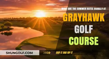 Summer Golf Rates at Grayhawk: What to Expect