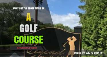 Understanding Golf Course Signs: A Guide to Their Meanings and Uses